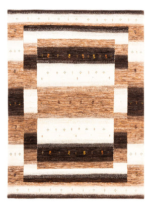 Gabbeh Tæppe - Loribaft Persisk - 233 x 179 cm - natur