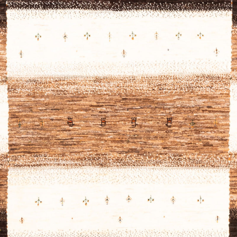 Gabbeh Tæppe - Loribaft Persisk - 233 x 179 cm - natur