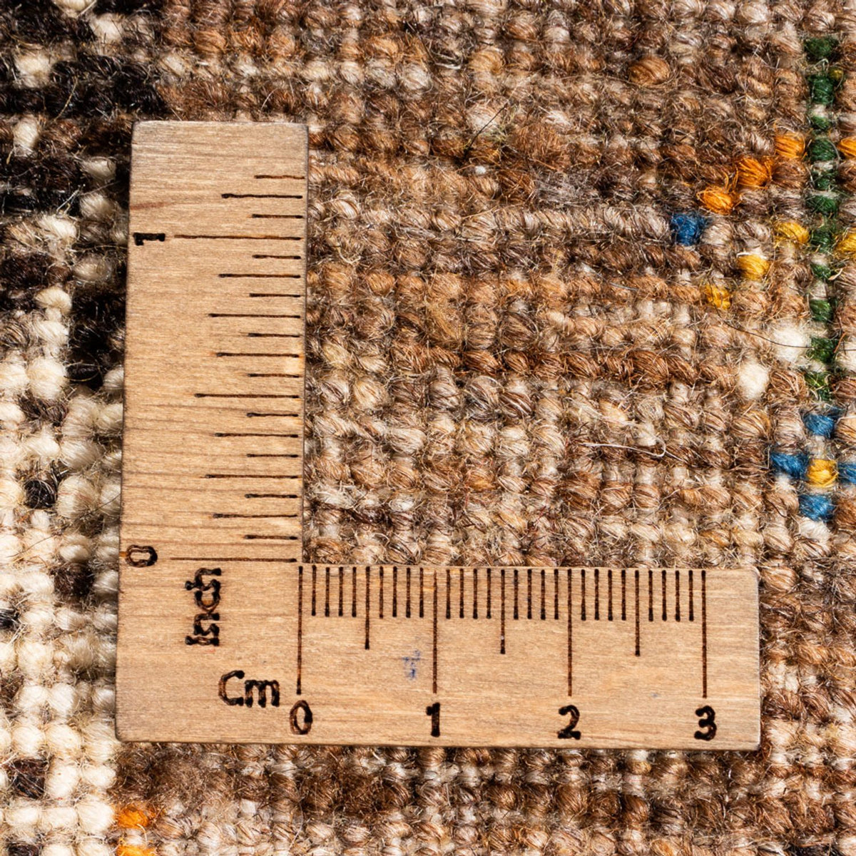 Gabbeh Tæppe - Loribaft Persisk - 233 x 179 cm - natur