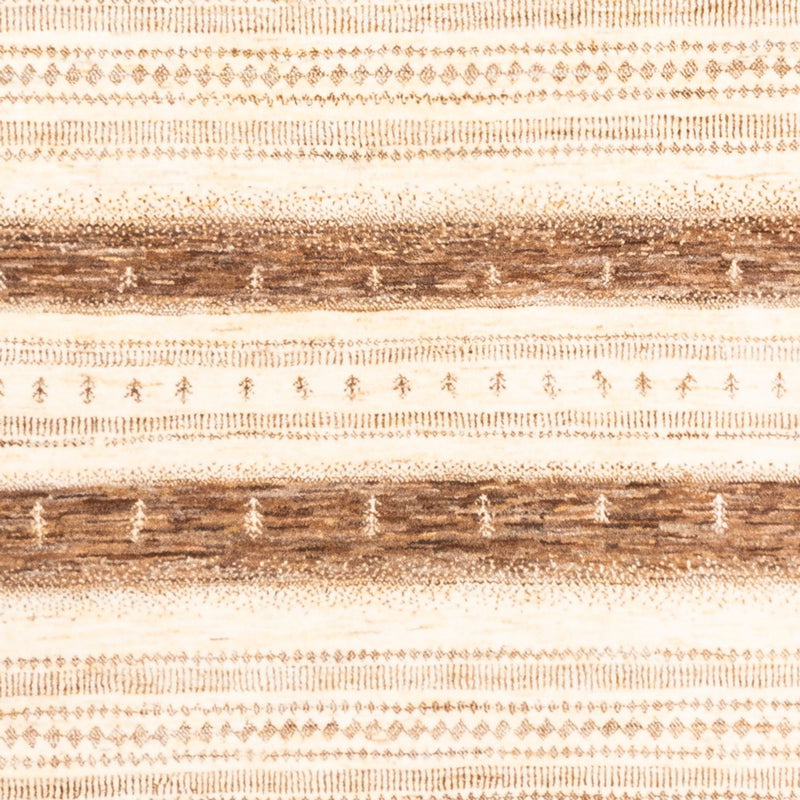 Gabbeh Tæppe - Loribaft Persisk - 251 x 182 cm - natur
