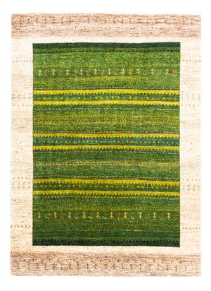 Gabbeh Tæppe - Loribaft Persisk - 238 x 180 cm - grøn