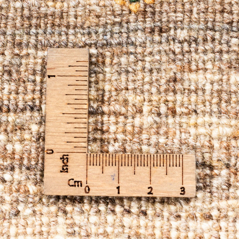 Gabbeh Tæppe - Loribaft Persisk - 238 x 180 cm - grøn