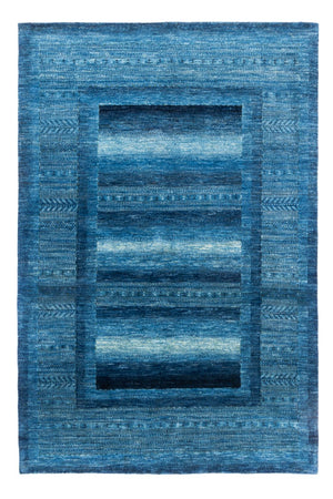 Gabbeh Tæppe - Loribaft Persisk - 255 x 177 cm - blå