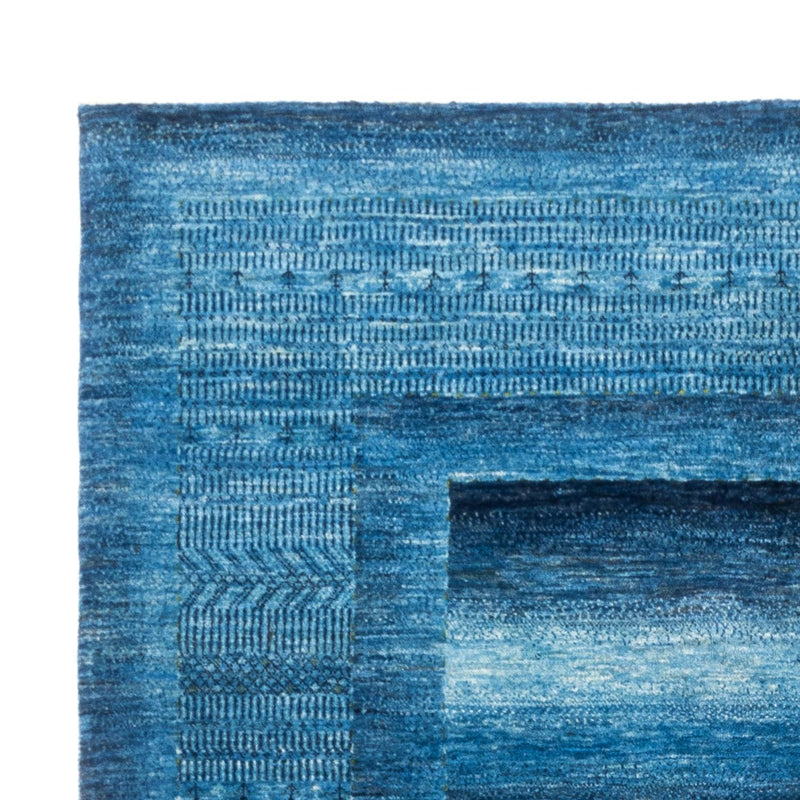 Gabbeh Tæppe - Loribaft Persisk - 255 x 177 cm - blå