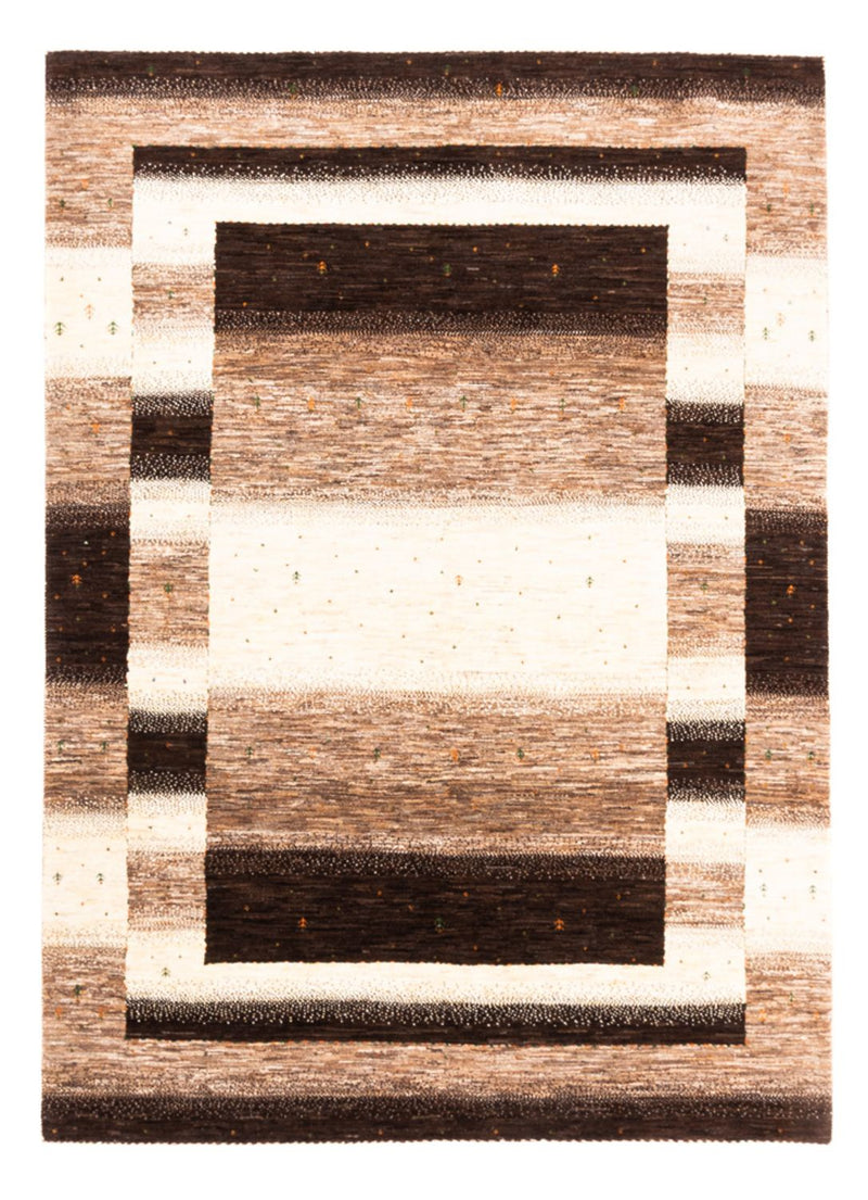 Gabbeh Tæppe - Loribaft Persisk - 237 x 173 cm - natur