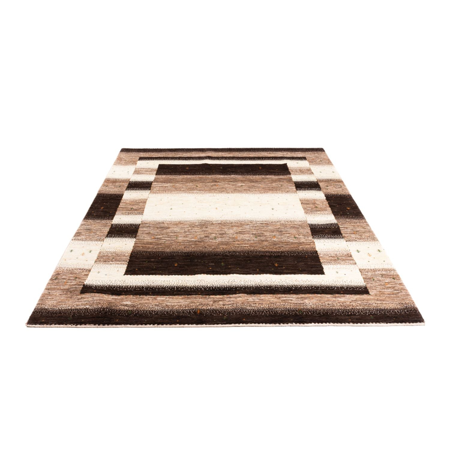 Gabbeh Tæppe - Loribaft Persisk - 237 x 173 cm - natur