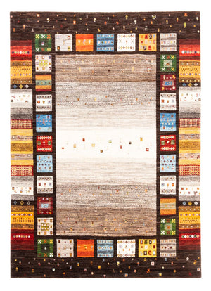 Gabbeh Tæppe - Loribaft Persisk - Royal - 234 x 174 cm - flerfarvet