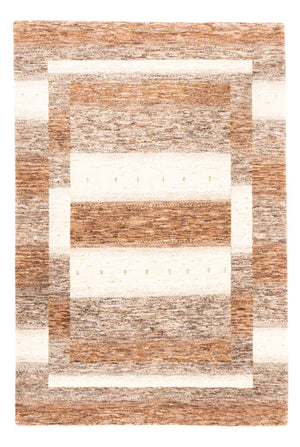 Gabbeh Tæppe - Loribaft Persisk - 252 x 174 cm - natur