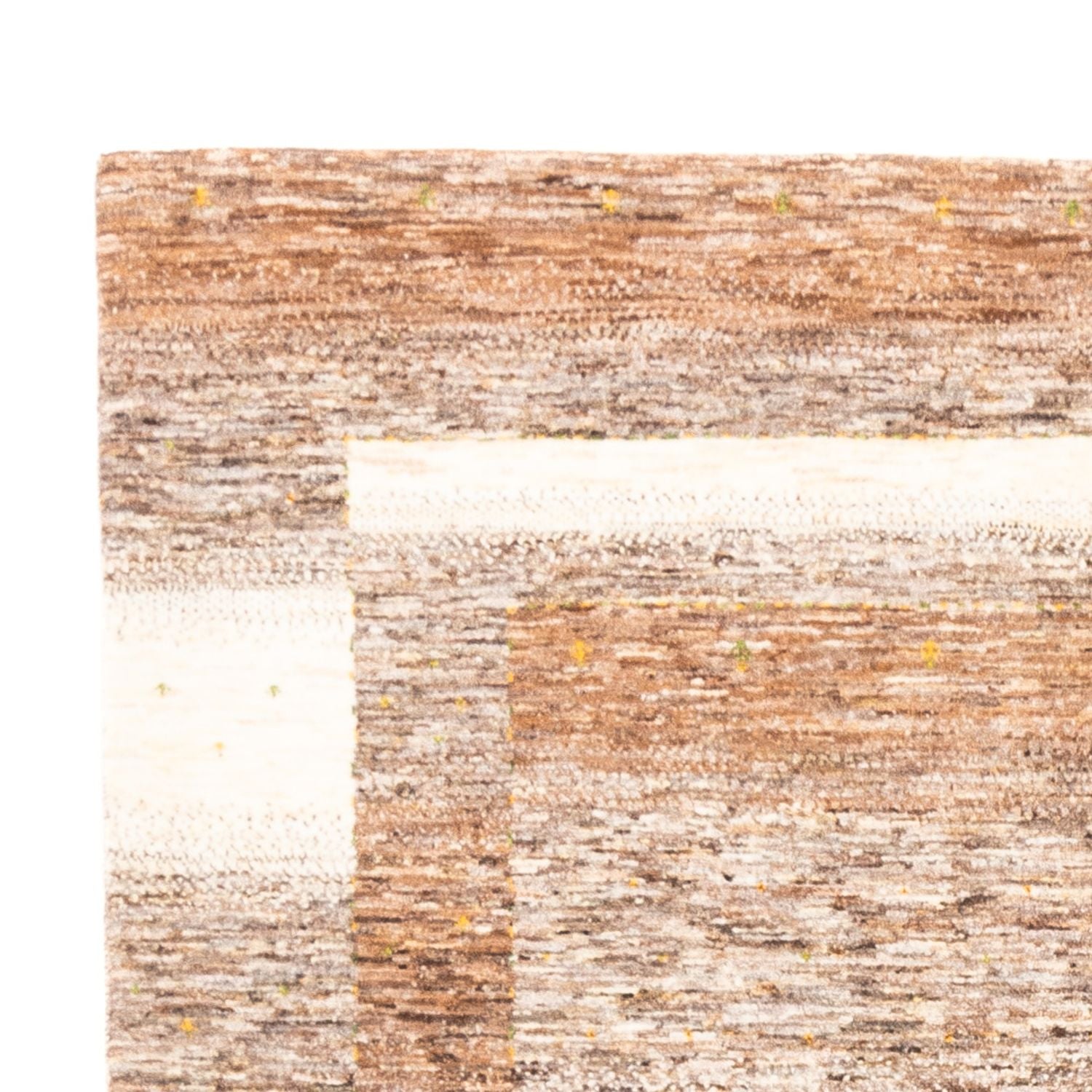 Gabbeh Tæppe - Loribaft Persisk - 252 x 174 cm - natur