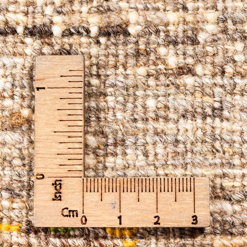 Gabbeh Tæppe - Loribaft Persisk - 252 x 174 cm - natur
