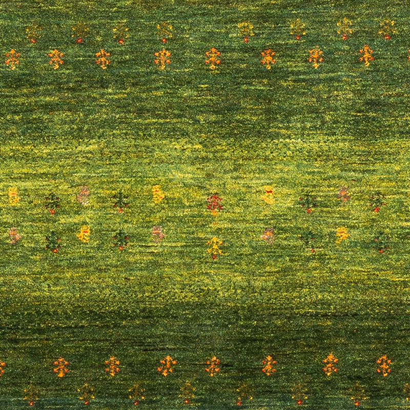 Gabbeh Tæppe - Loribaft Persisk - 175 x 123 cm - grøn