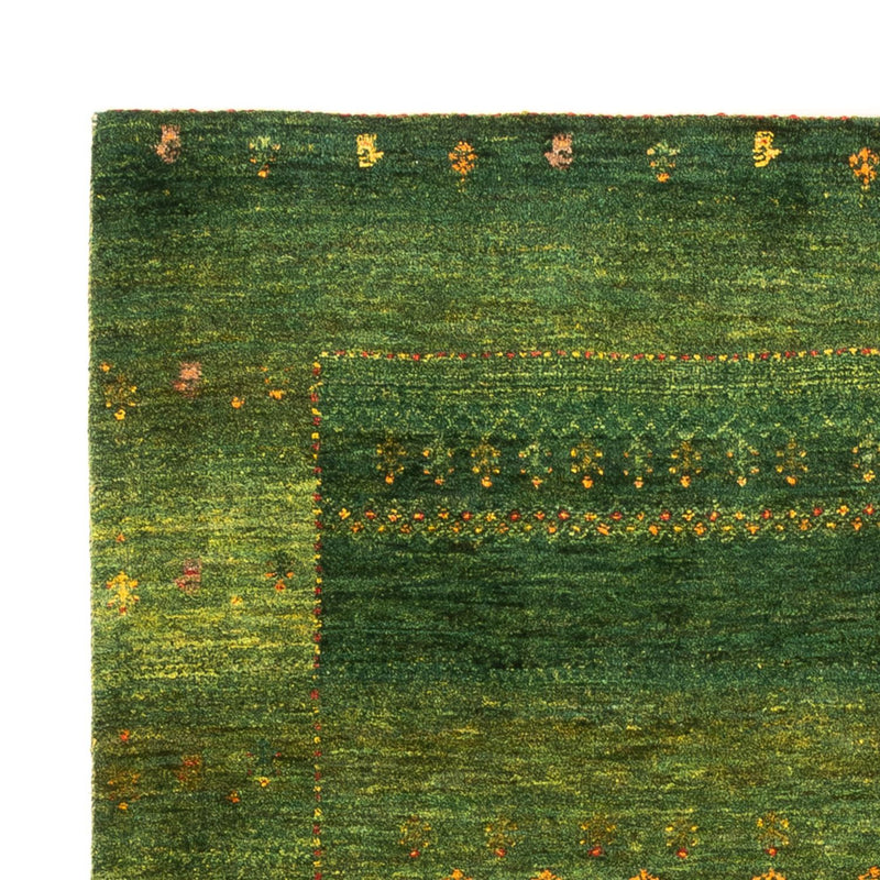Gabbeh Tæppe - Loribaft Persisk - 175 x 123 cm - grøn