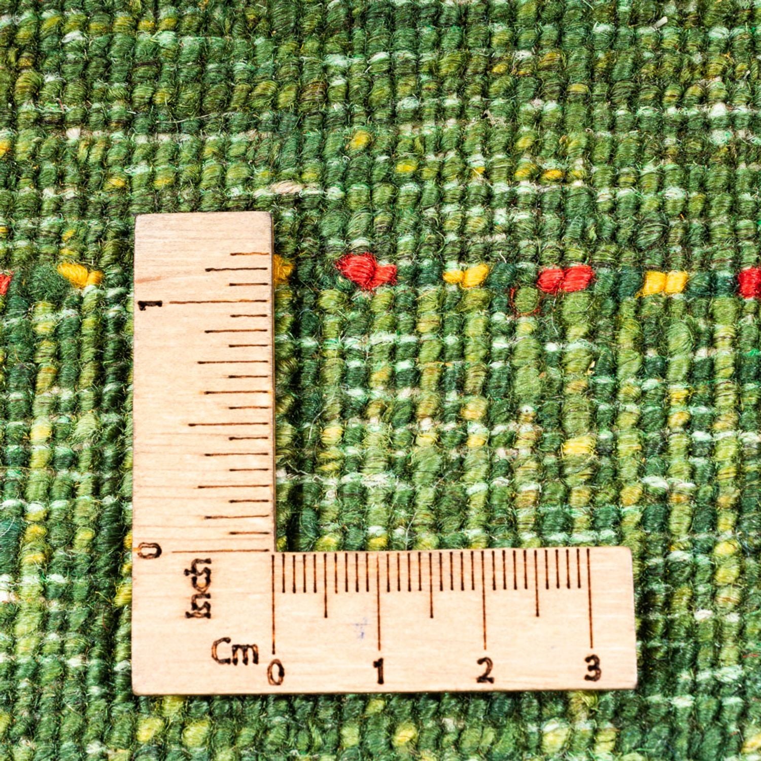Gabbeh Tæppe - Loribaft Persisk - 175 x 123 cm - grøn