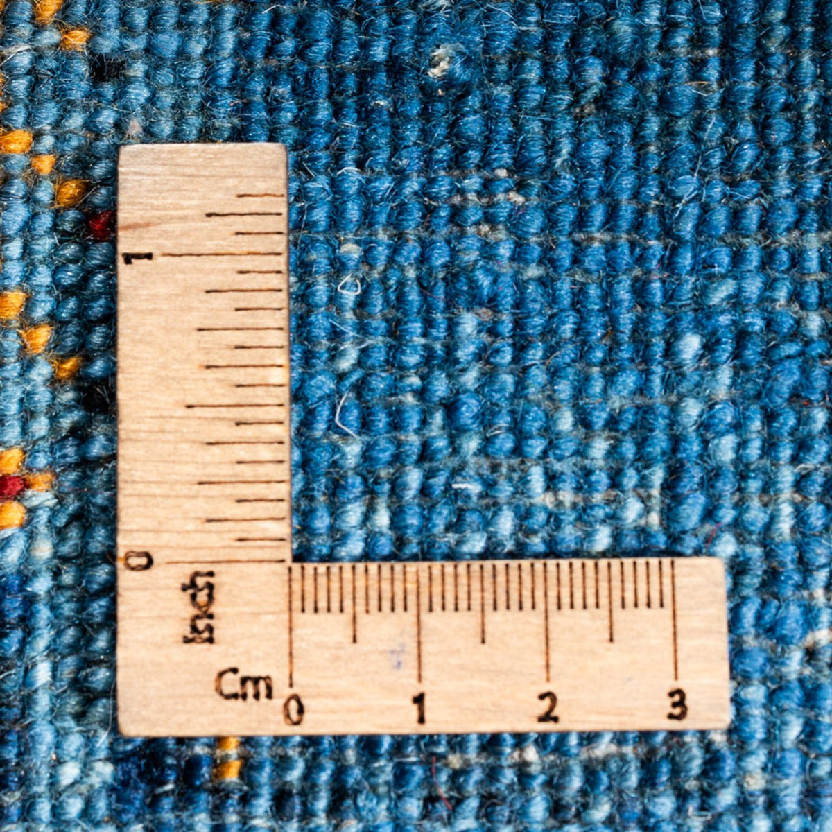 Gabbeh Tæppe - Loribaft Persisk - 183 x 126 cm - blå