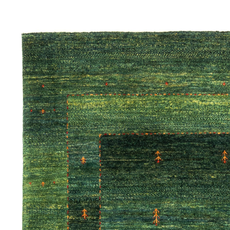 Gabbeh Tæppe - Loribaft Persisk - 192 x 126 cm - grøn
