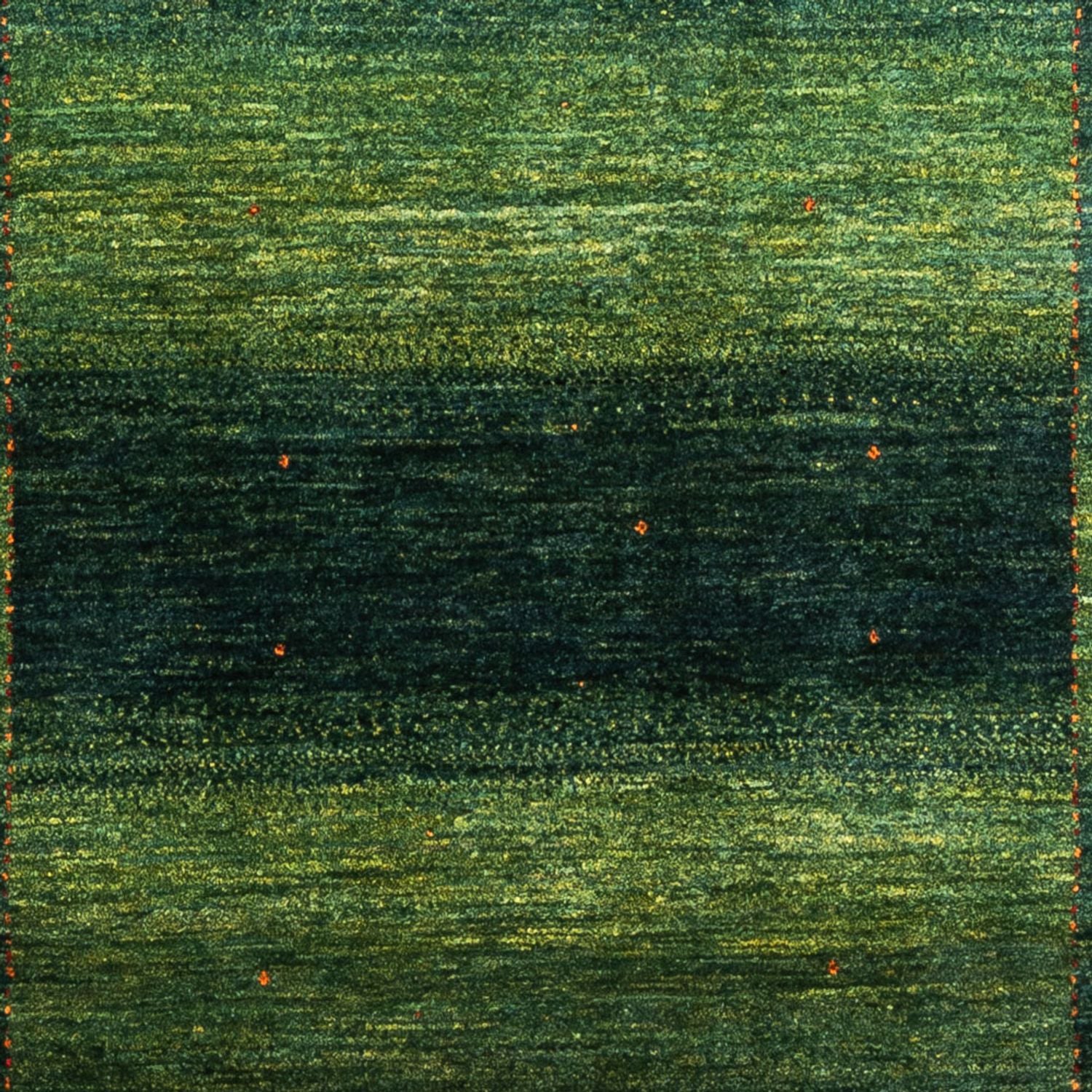 Gabbeh Tæppe - Loribaft Persisk - 187 x 127 cm - grøn