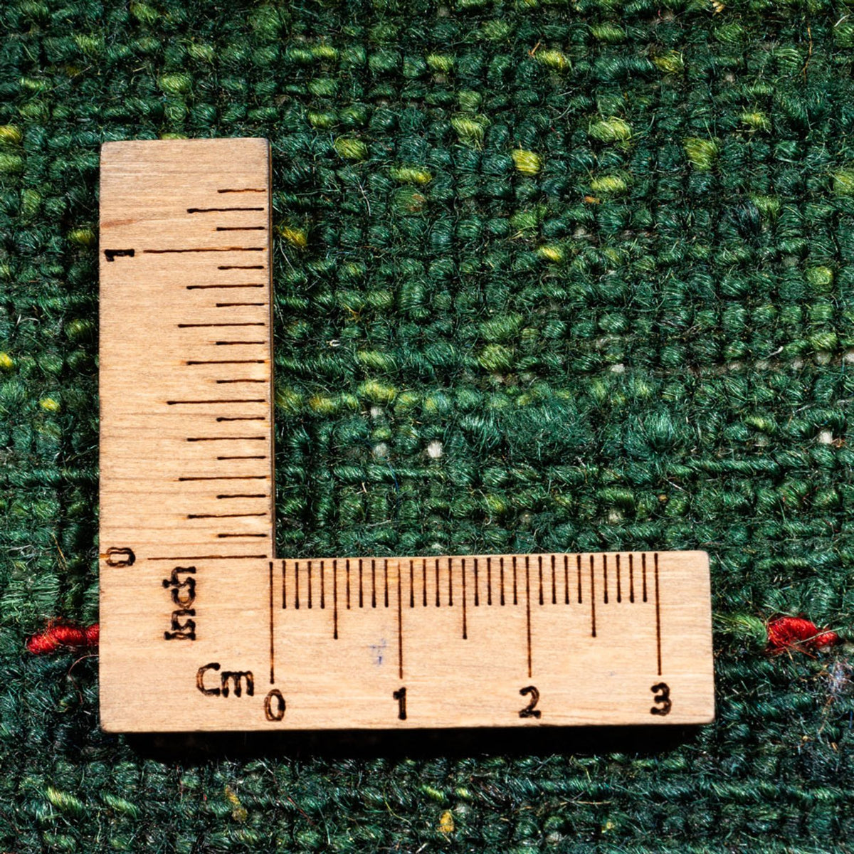 Gabbeh Tæppe - Loribaft Persisk - 187 x 127 cm - grøn