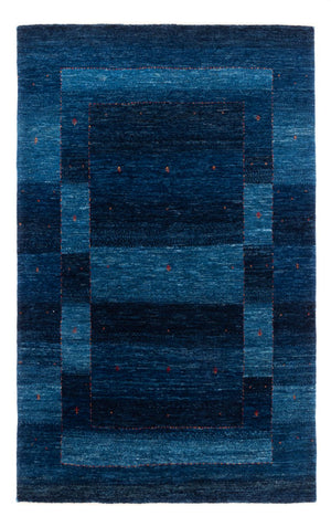 Gabbeh Tæppe - Loribaft Persisk - 192 x 127 cm - blå