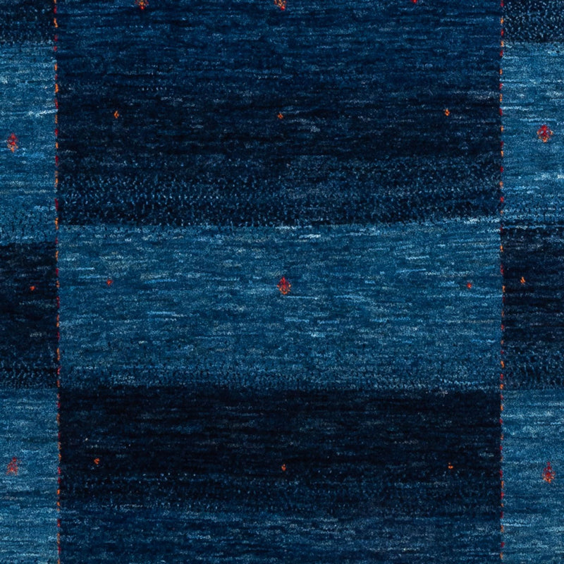 Gabbeh Tæppe - Loribaft Persisk - 192 x 127 cm - blå
