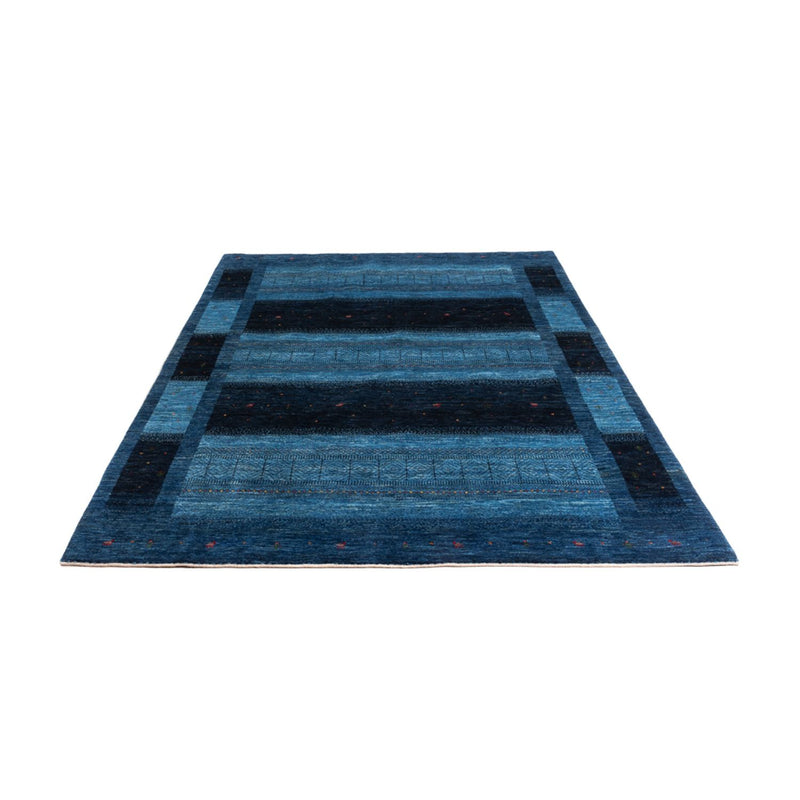 Gabbeh Tæppe - Loribaft Persisk - 256 x 180 cm - blå