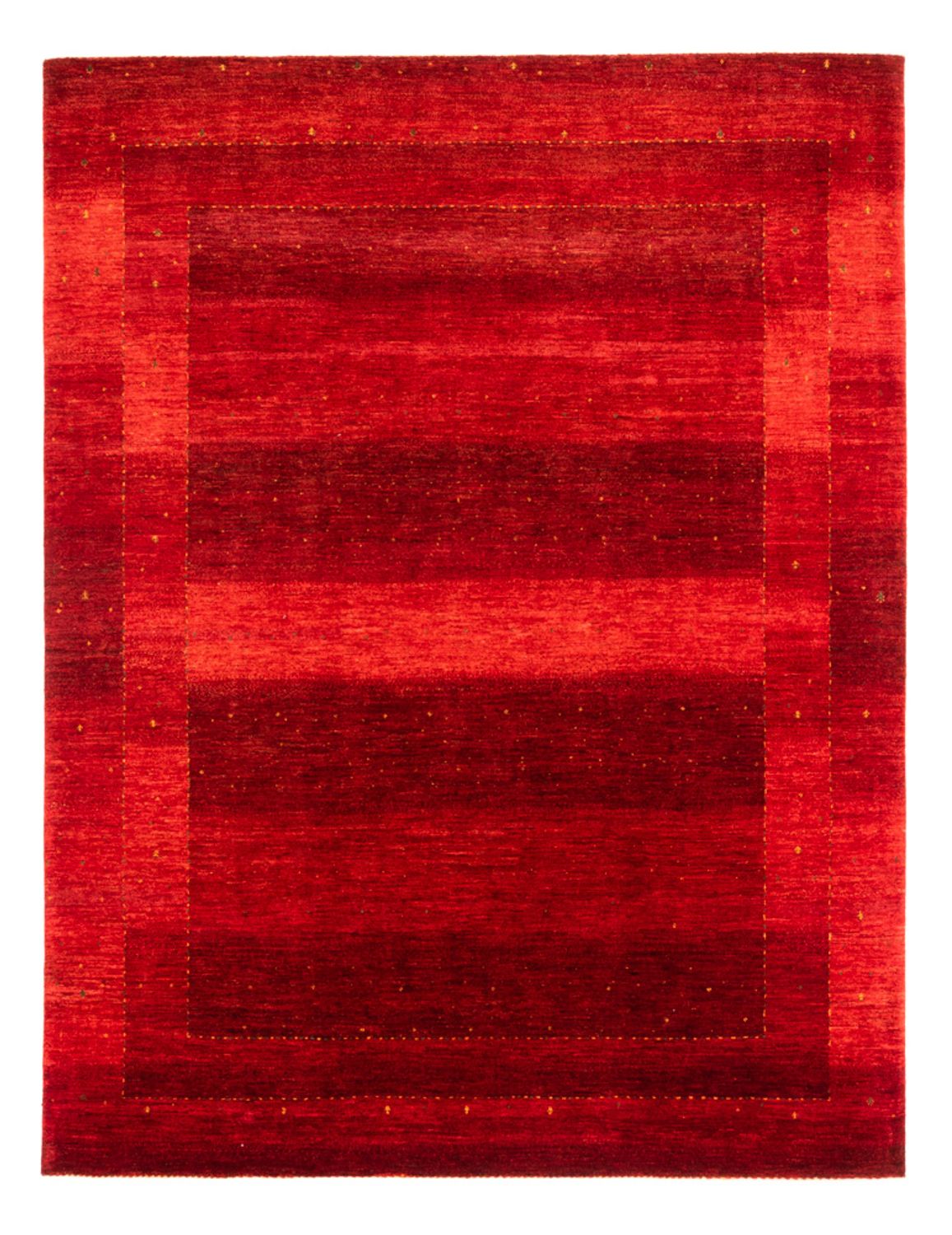 Gabbeh Tæppe - Loribaft Persisk - 279 x 219 cm - rød
