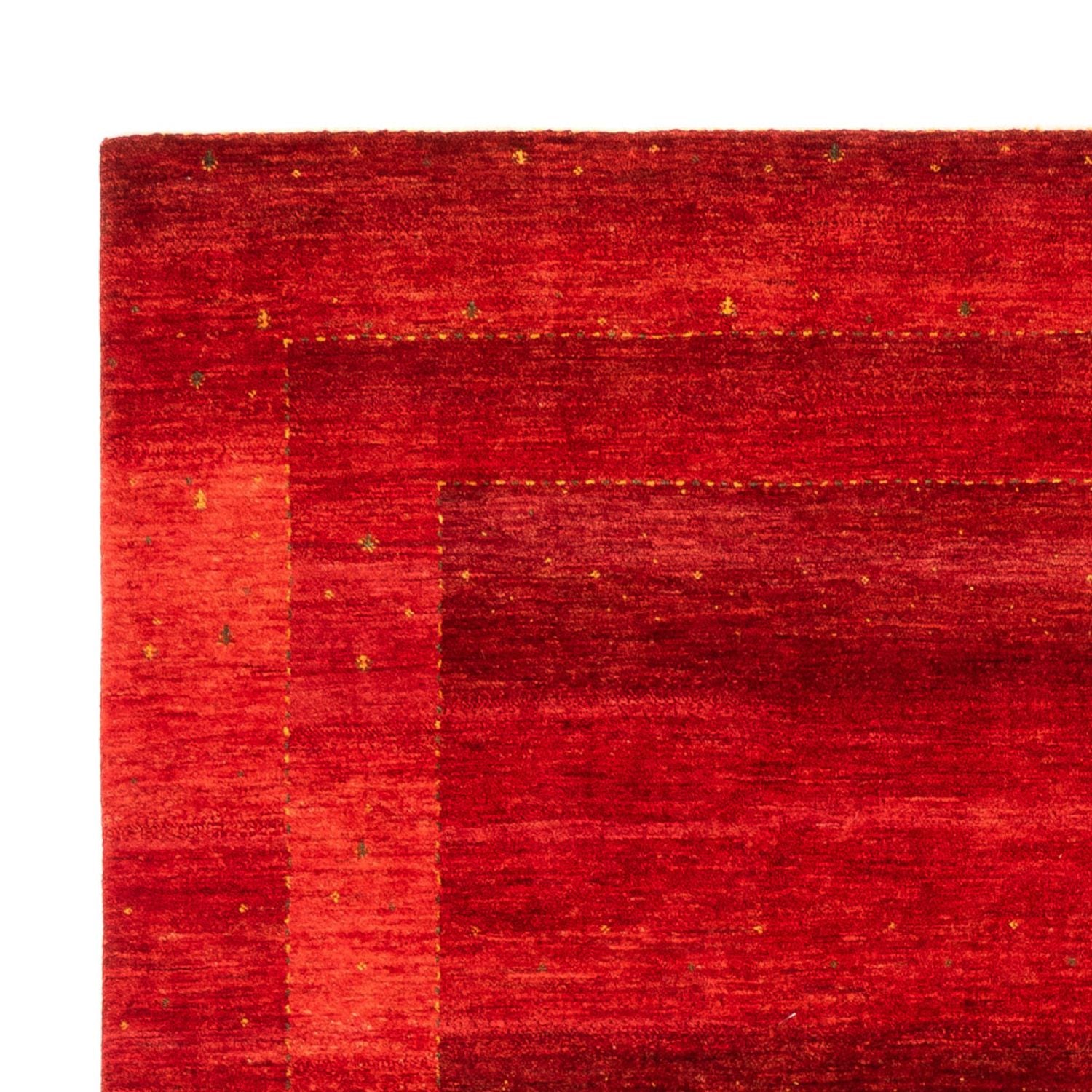 Gabbeh Tæppe - Loribaft Persisk - 279 x 219 cm - rød