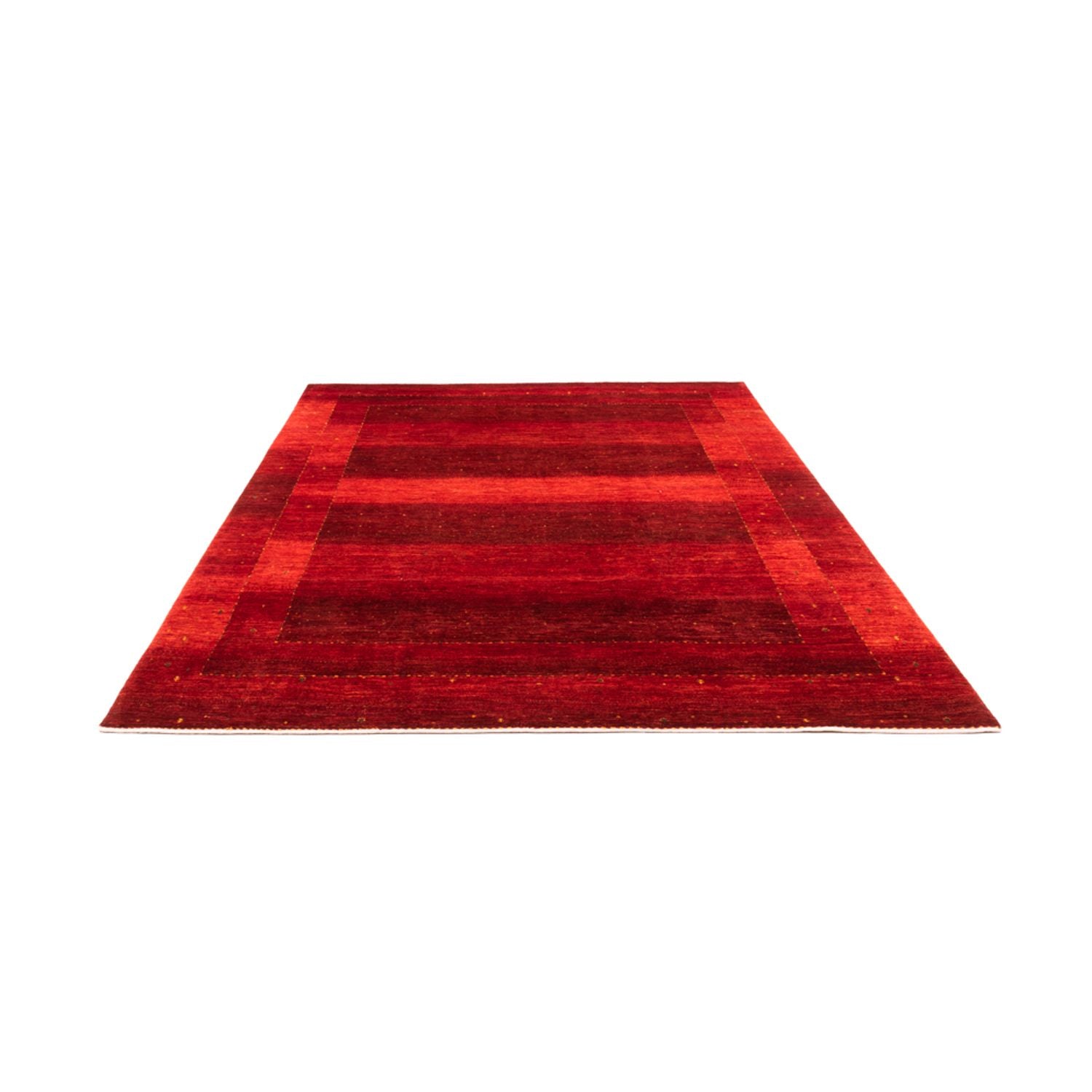 Gabbeh Tæppe - Loribaft Persisk - 279 x 219 cm - rød