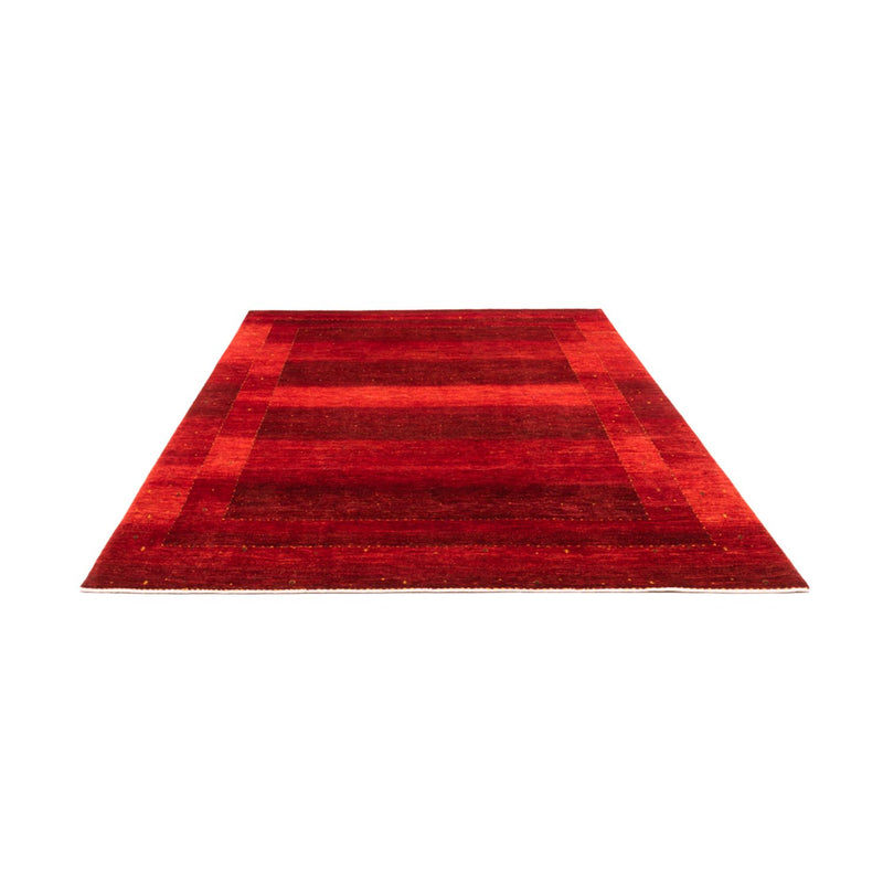 Gabbeh Tæppe - Loribaft Persisk - 279 x 219 cm - rød