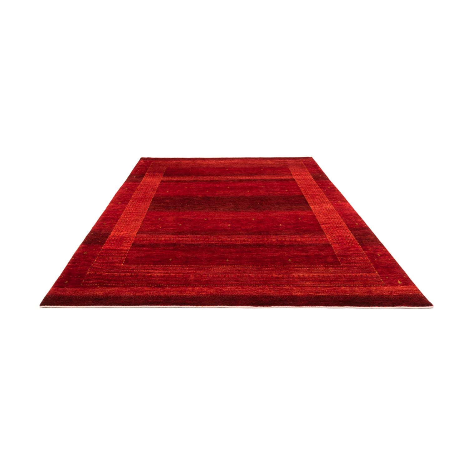 Gabbeh Tæppe - Loribaft Persisk - 313 x 231 cm - rød