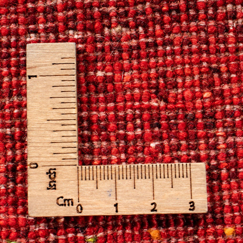 Gabbeh Tæppe - Loribaft Persisk - 313 x 231 cm - rød