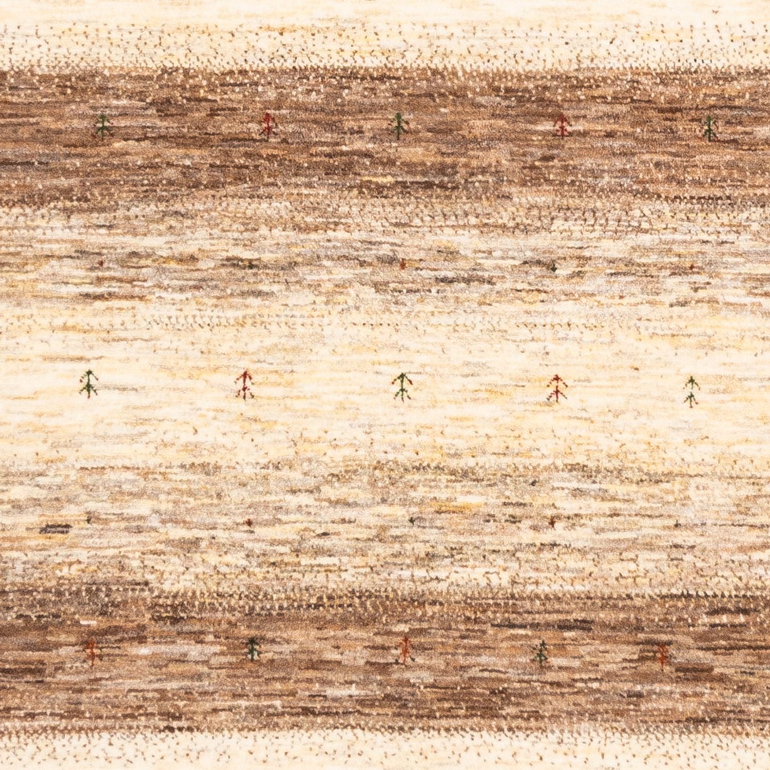 Gabbeh Tæppe - Loribaft Persisk - 248 x 172 cm - natur