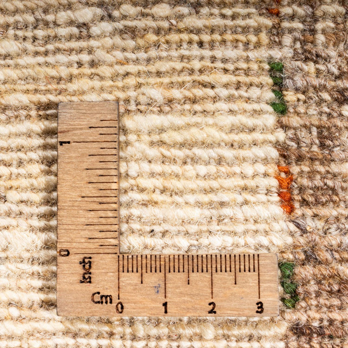 Gabbeh Tæppe - Loribaft Persisk - 248 x 172 cm - natur