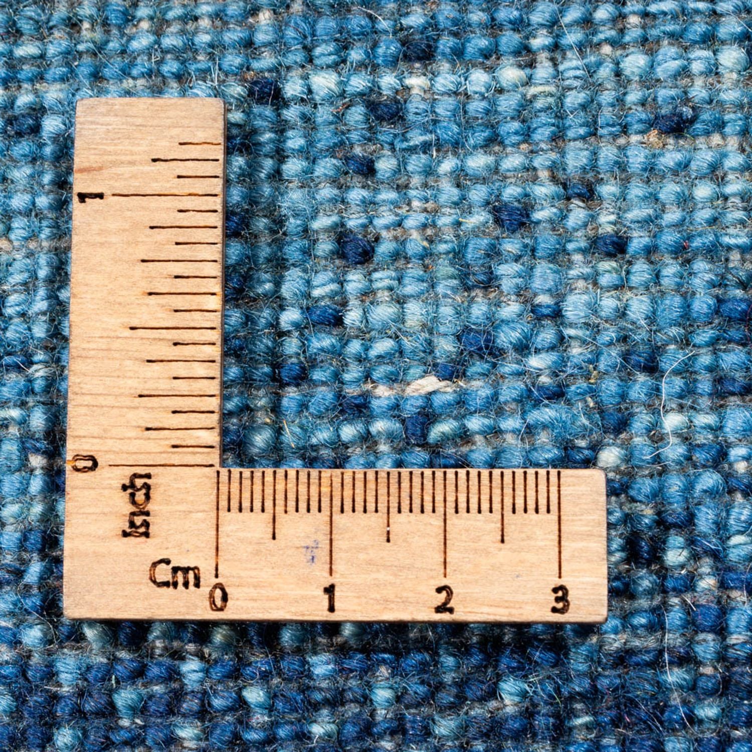 Gabbeh Tæppe - Loribaft Persisk - 244 x 178 cm - blå
