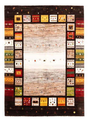 Gabbeh Tæppe - Loribaft Persisk - Royal - 237 x 177 cm - flerfarvet