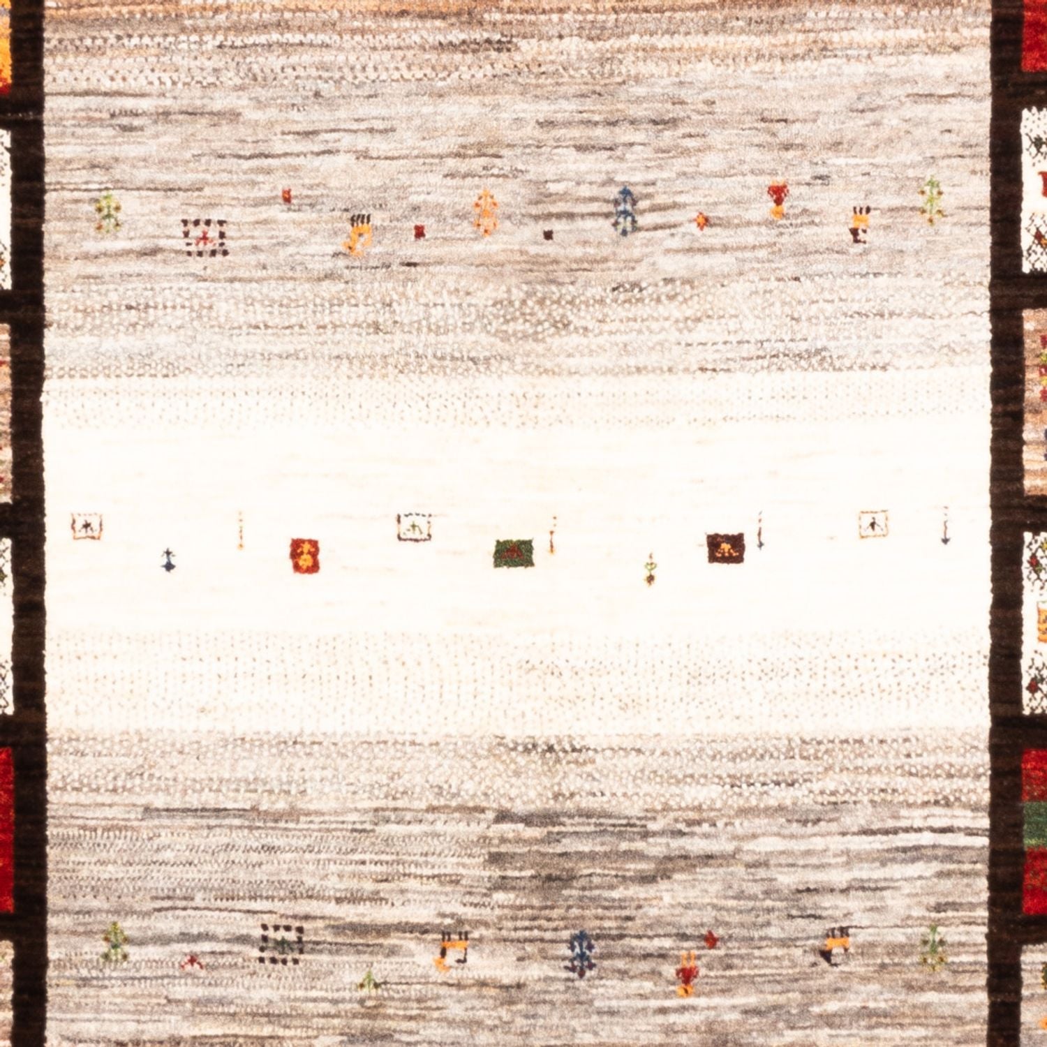 Gabbeh Tæppe - Loribaft Persisk - Royal - 237 x 177 cm - flerfarvet