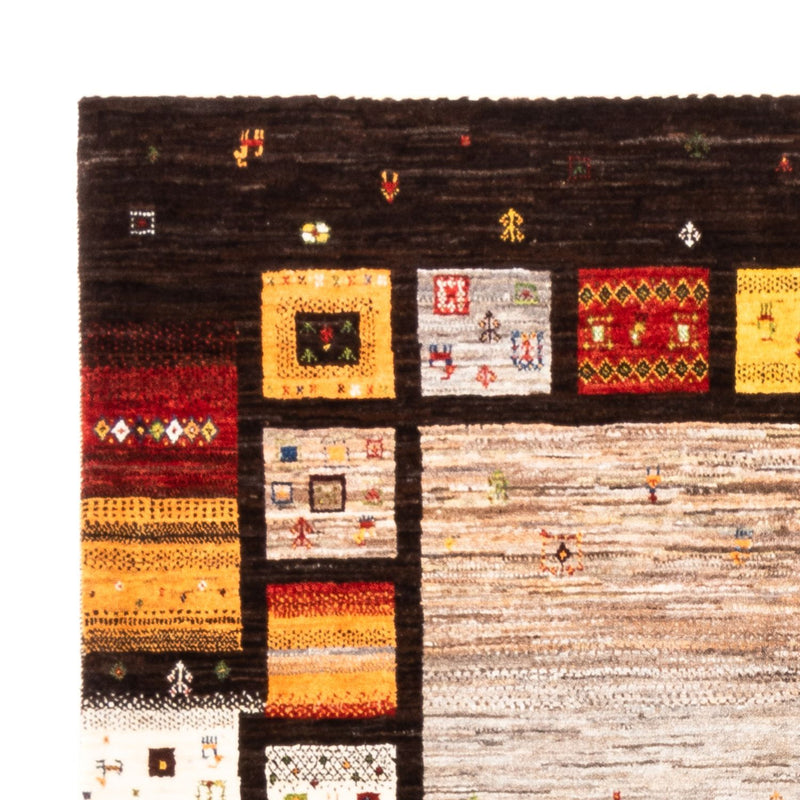 Gabbeh Tæppe - Loribaft Persisk - Royal - 237 x 177 cm - flerfarvet