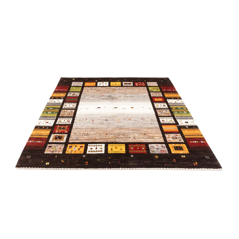 Gabbeh Tæppe - Loribaft Persisk - Royal - 237 x 177 cm - flerfarvet