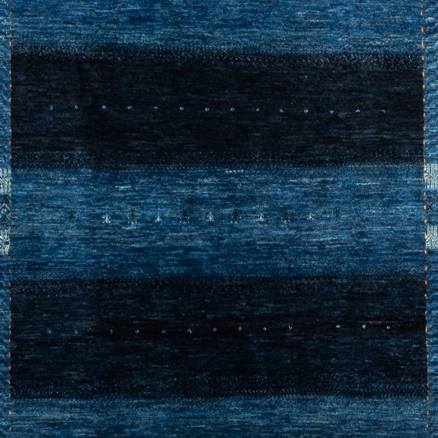 Gabbeh Tæppe - Loribaft Persisk - 288 x 197 cm - blå