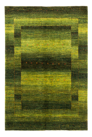 Gabbeh Tæppe - Loribaft Persisk - 236 x 166 cm - grøn