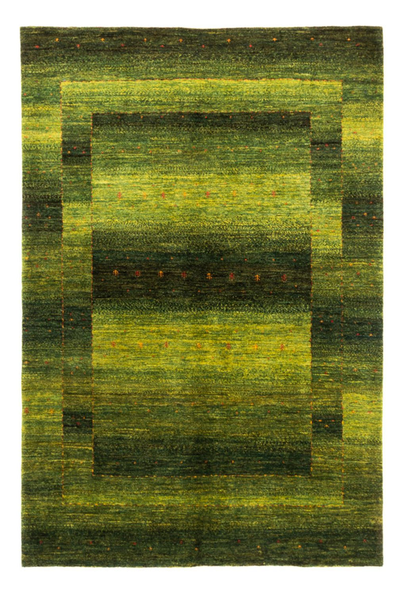 Gabbeh Tæppe - Loribaft Persisk - 236 x 166 cm - grøn