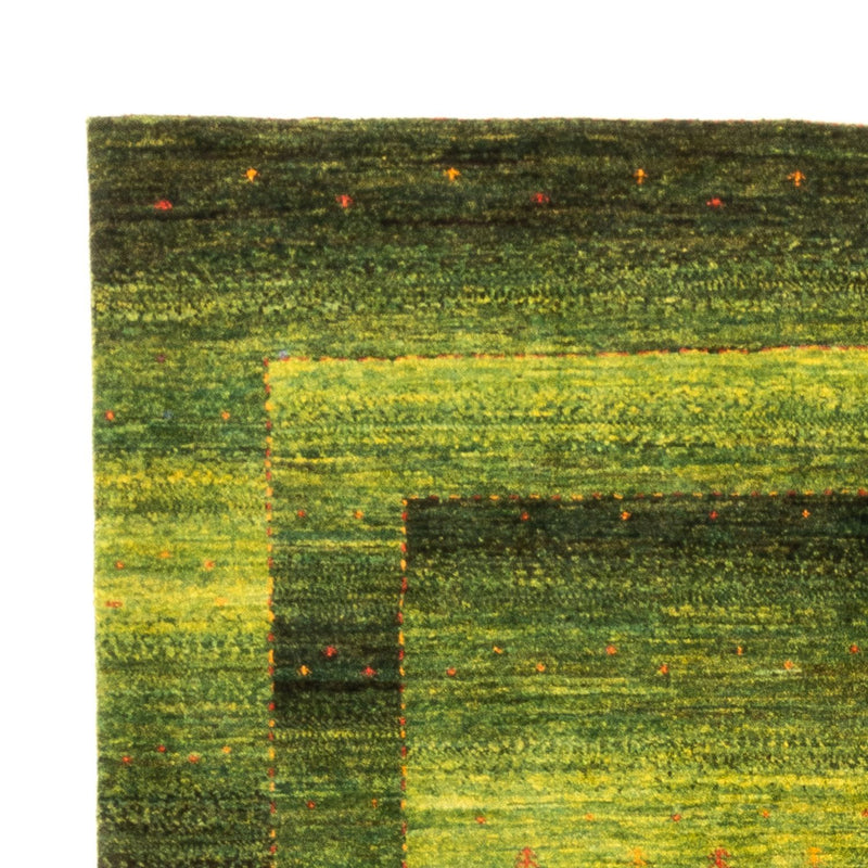 Gabbeh Tæppe - Loribaft Persisk - 236 x 166 cm - grøn