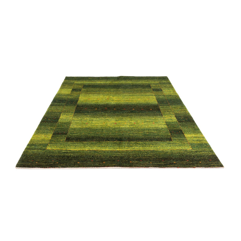 Gabbeh Tæppe - Loribaft Persisk - 236 x 166 cm - grøn