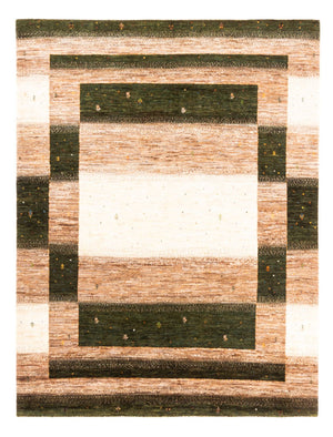 Gabbeh Tæppe - Loribaft Persisk - 228 x 179 cm - natur