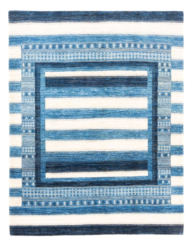 Gabbeh Tæppe - Loribaft Persisk - Royal - 222 x 172 cm - blå