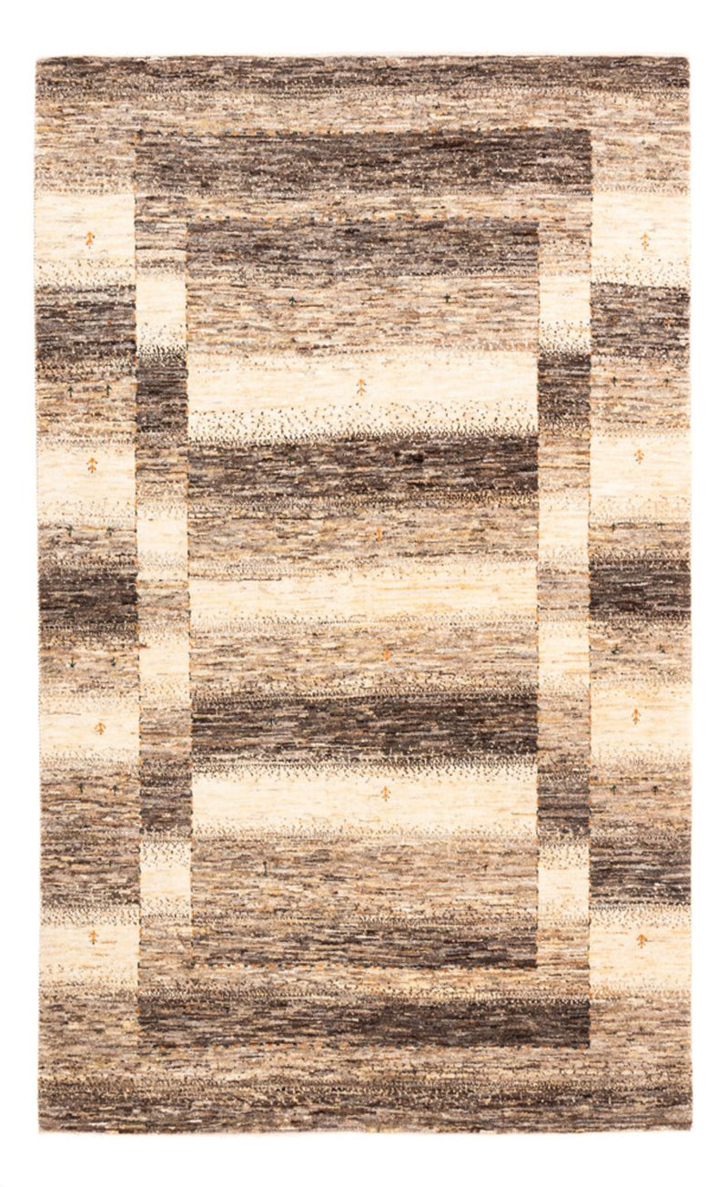 Gabbeh Tæppe - Loribaft Persisk - 196 x 124 cm - natur