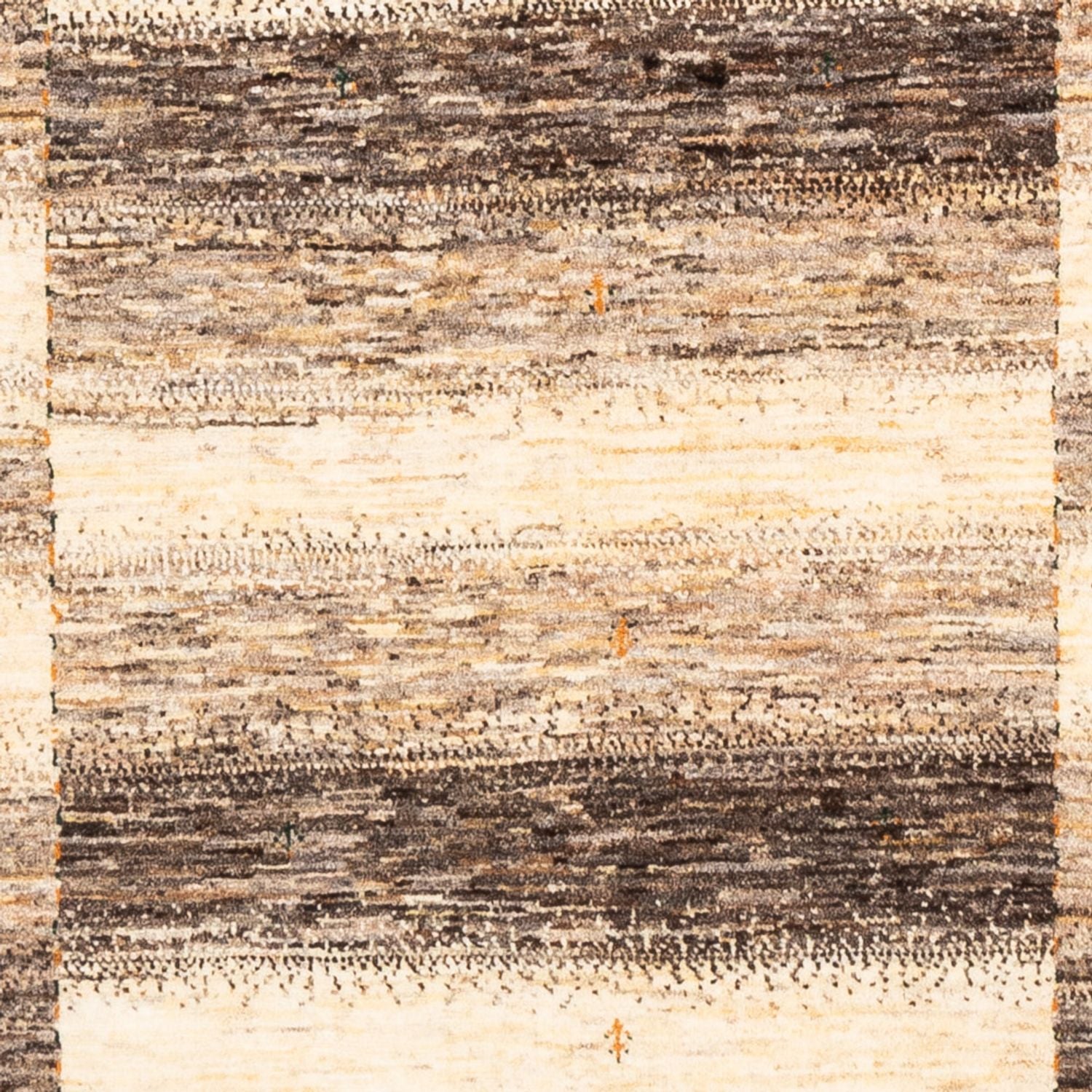 Gabbeh Tæppe - Loribaft Persisk - 196 x 124 cm - natur