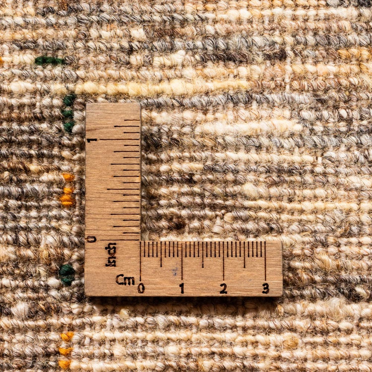 Gabbeh Tæppe - Loribaft Persisk - 196 x 124 cm - natur