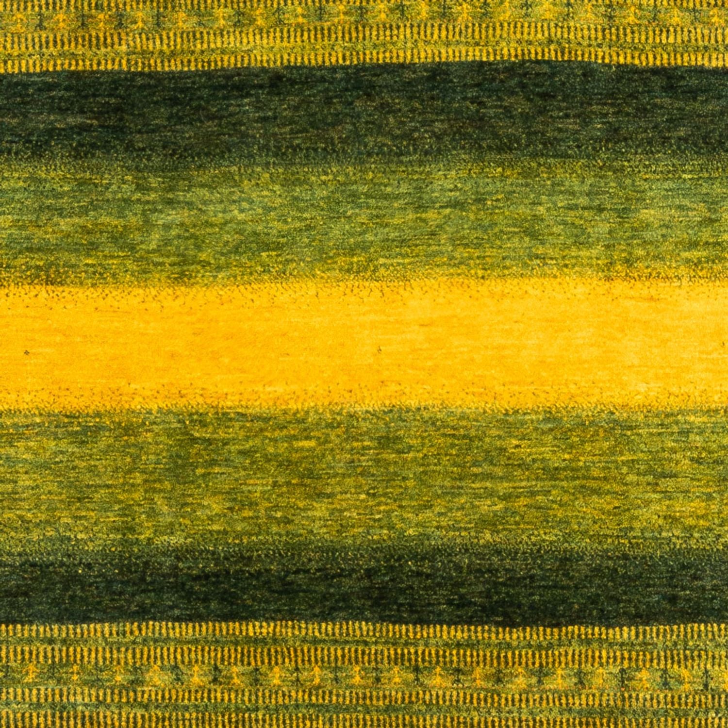 Gabbeh Tæppe - Loribaft Persisk - 298 x 216 cm - grøn