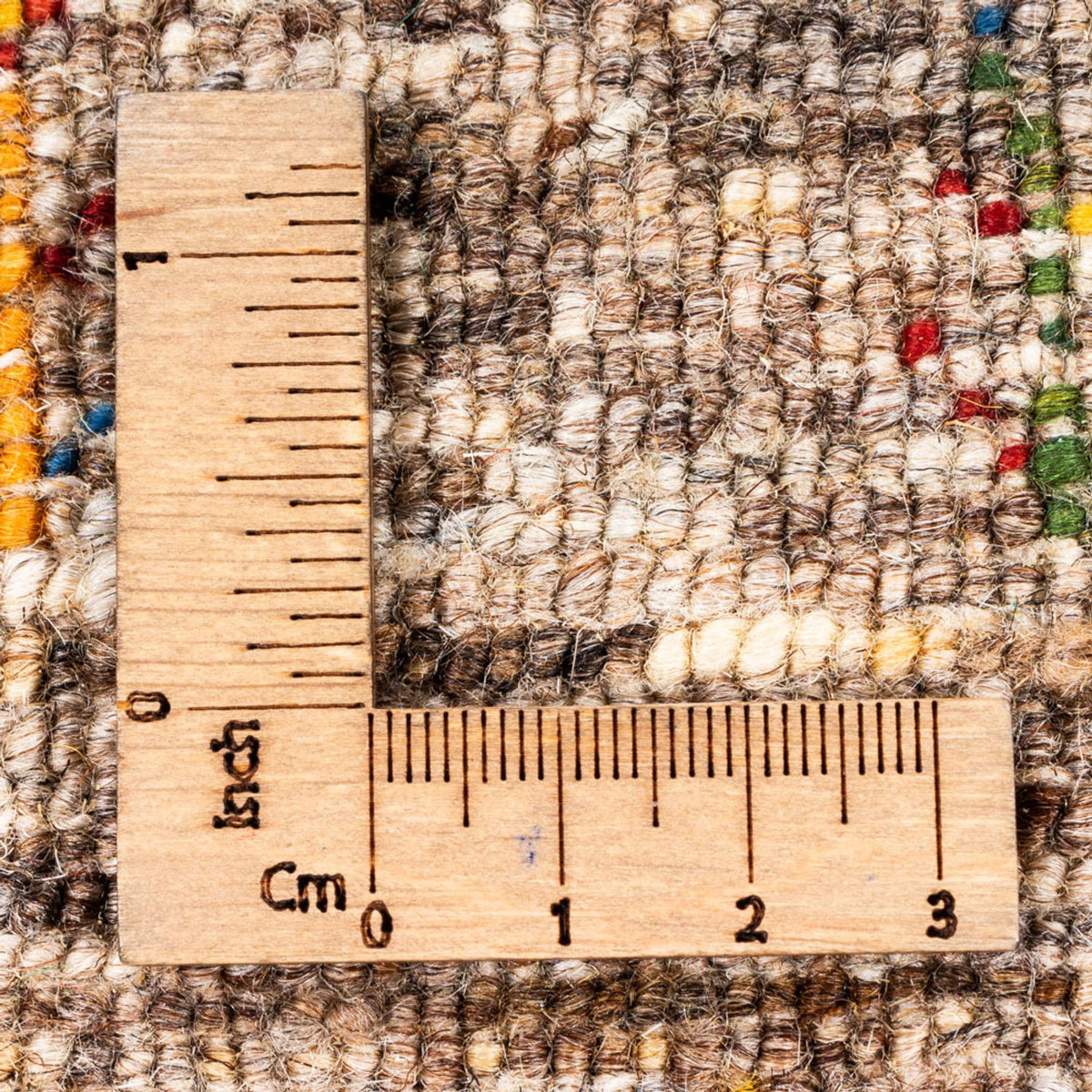 Gabbeh Tæppe - Loribaft Persisk - 174 x 117 cm - grå