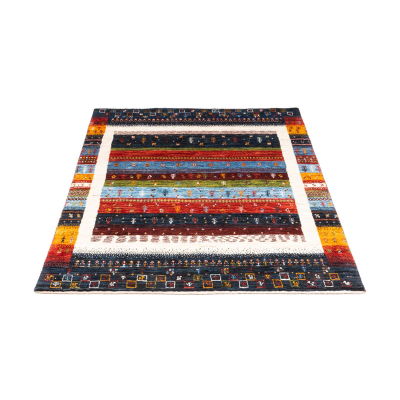 Gabbeh Tæppe - Loribaft Persisk - Royal - 156 x 105 cm - flerfarvet